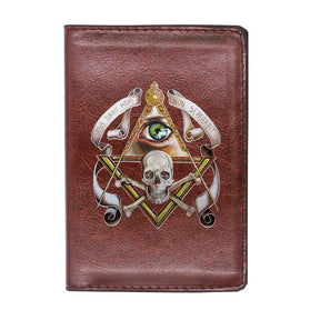 Widows Sons Wallet - Virtus Junxit Mors Non Separabit (Black/Brown)