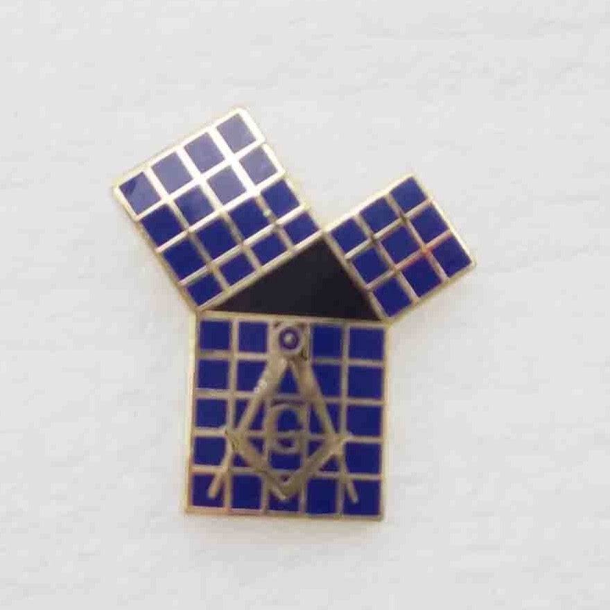 Master Mason Blue Lodge Lapel Pin - Euclid's 47th