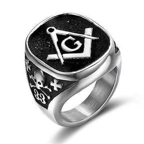 33rd Degree Scottish Rite Ring - Skull