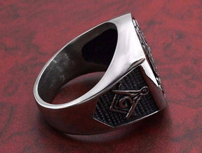 32nd Degree Scottish Rite Ring - Silver