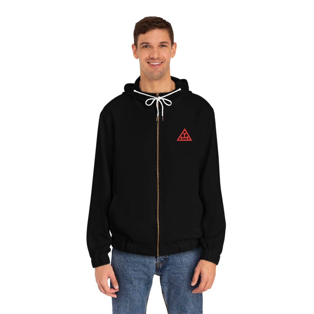 Royal Arch Chapter Hoodie - Red Triple Tau - Bricks Masons