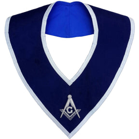 Master Mason Blue Lodge Collar - Dark Blue Velvet