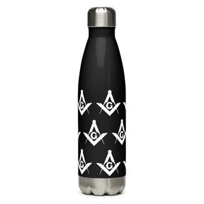 Master Mason Blue Lodge Water Bottle - Stainless Steel - Bricks Masons