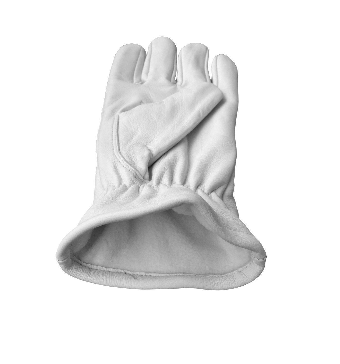 Masonic Gloves - White Soft Leather - Bricks Masons