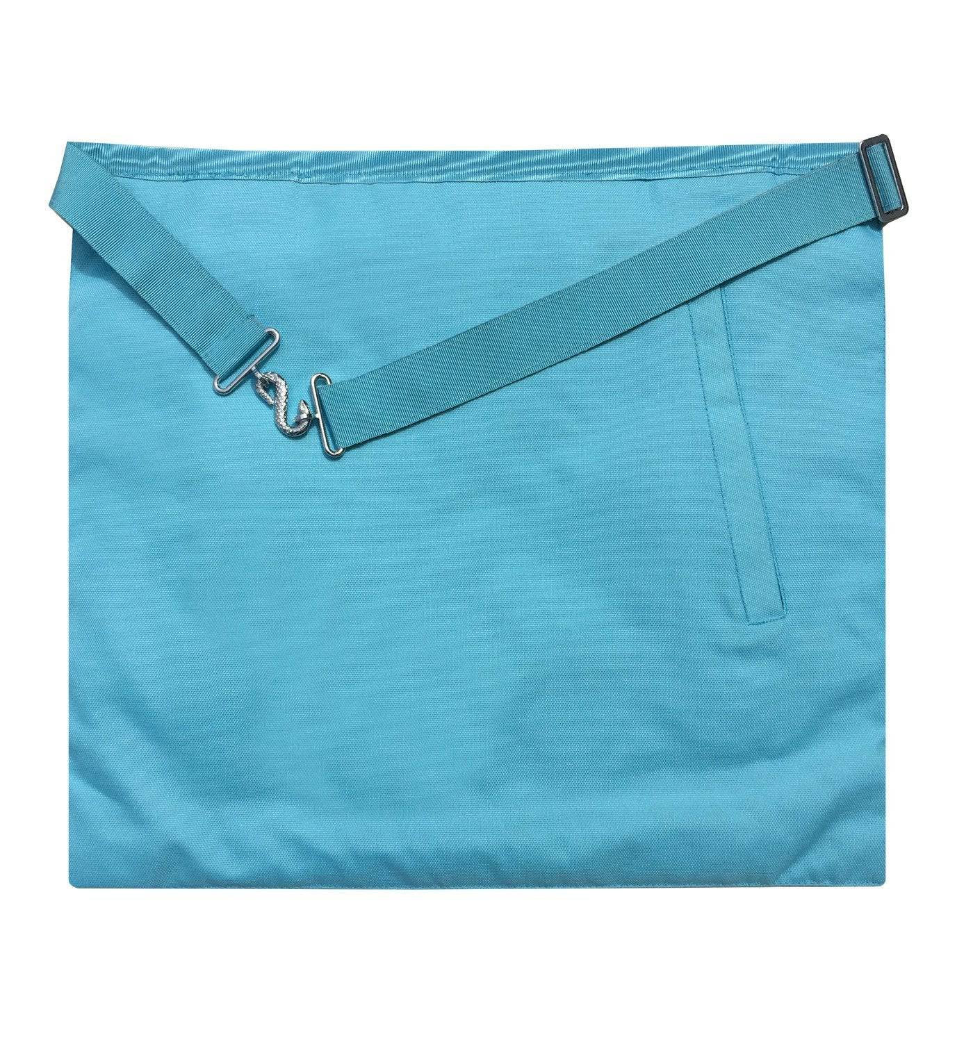 Worshipful Master Craft English Regulation Regalia Set - WM Apron, Past Master Collar & Glove - Bricks Masons