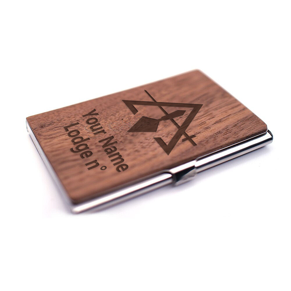 Council Business Card Holder - (RFID Protection) - Bricks Masons