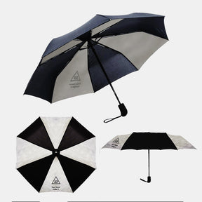 33rd Degree Scottish Rite Umbrella - Three Folding Windproof - Bricks Masons