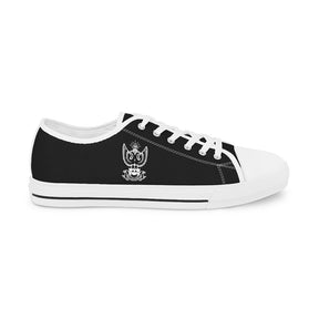 33rd Degree Scottish Rite Sneaker - Wings Up Low Top Black & White - Bricks Masons