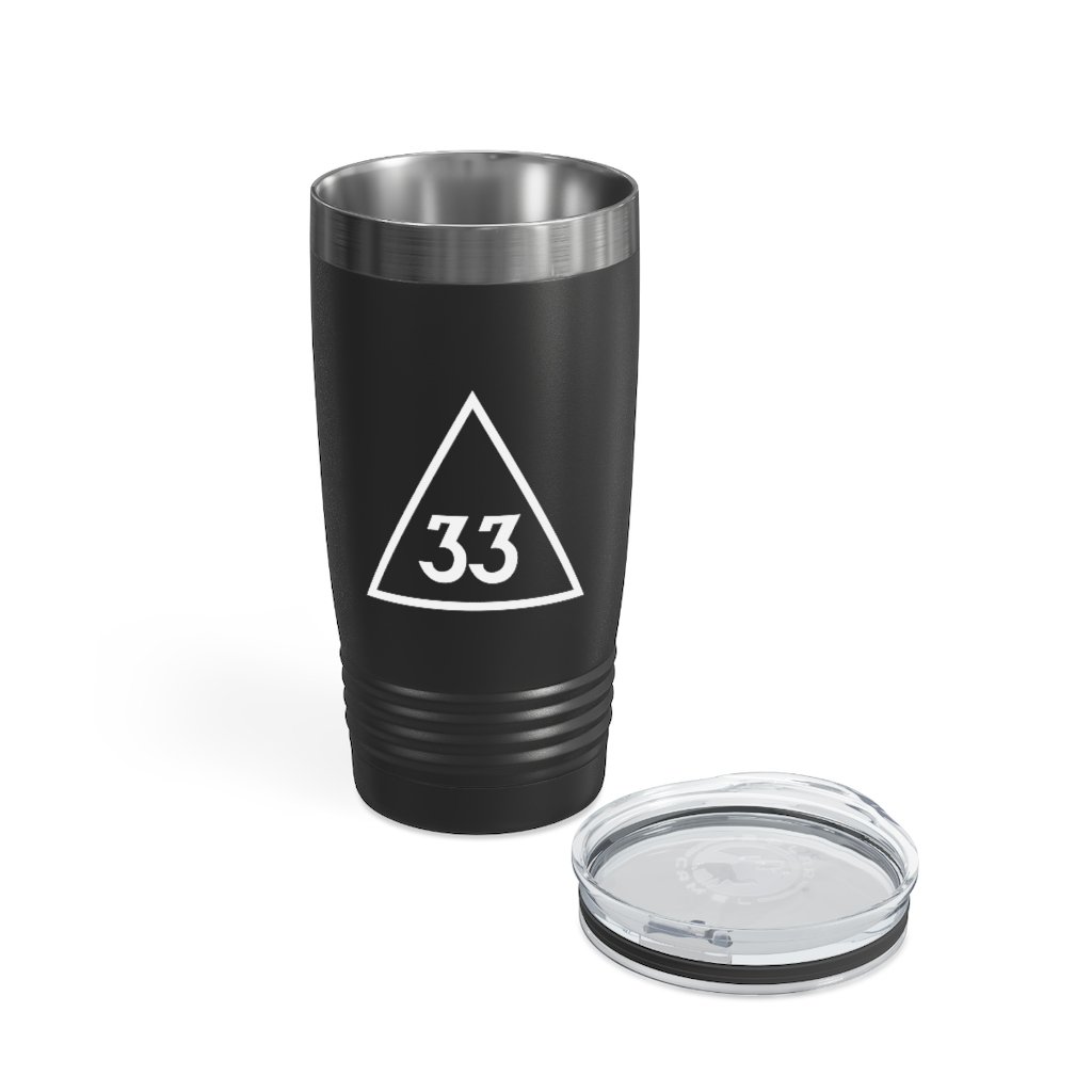 33rd Degree Scottish Rite Ringneck Tumbler - Various Colors - Bricks Masons