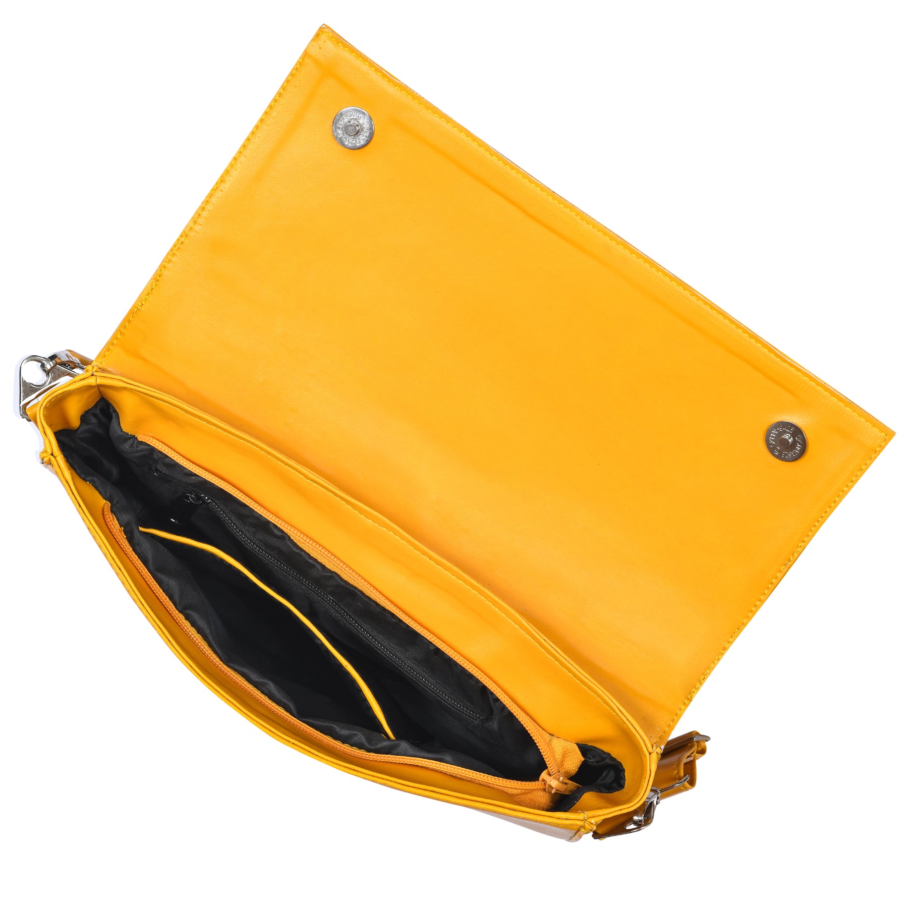 OES Handbag - Orange Leather - Bricks Masons