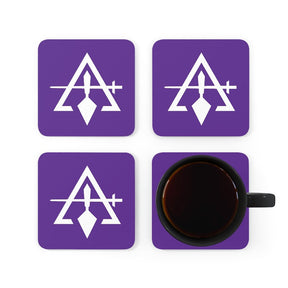 Council Coaster - 4 Pieces Purple Set - Bricks Masons