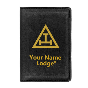 Royal Arch Chapter Wallet - Black & Brown - Bricks Masons