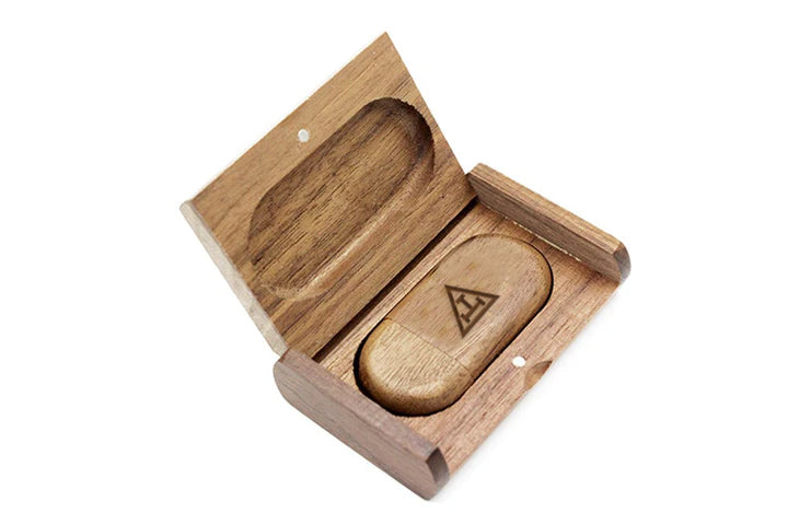 Royal Arch Chapter USB Flash Drives - Various Wood Colors - Bricks Masons