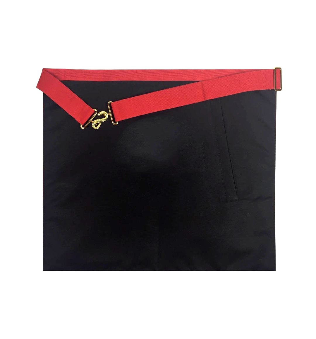 High Priest Royal Arch Chapter Apron - Red Machine Embroidery - Bricks Masons