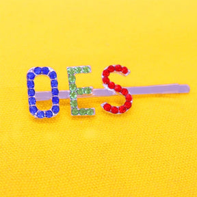 OES Hair Pin - Silver Plated - Bricks Masons