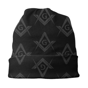 Master Mason Blue Lodge Beanie - Warm Hat - Bricks Masons