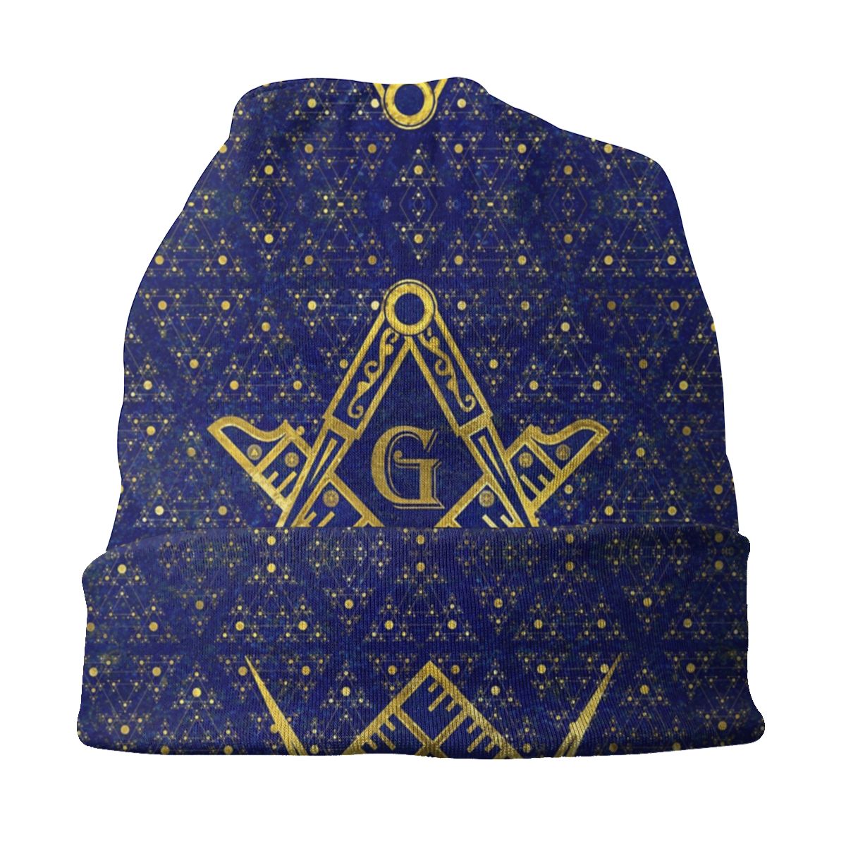 Master Mason Blue Lodge Beanie - Multifunction Bonnet - Bricks Masons