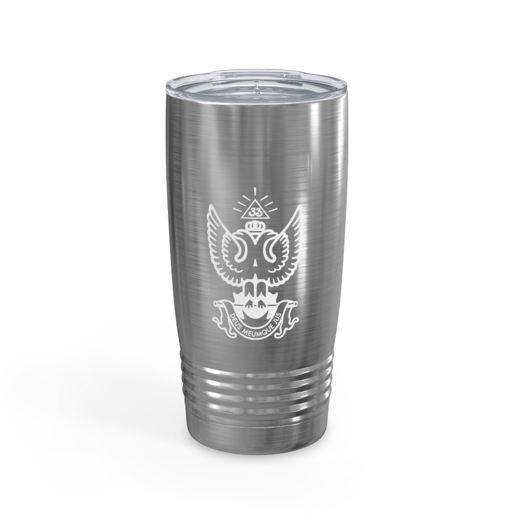 33rd Degree Scottish Rite Ringneck Tumbler - Wings Up Various Colors - Bricks Masons