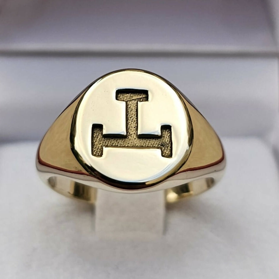 Royal Arch Chapter Ring - 14K Gold - Bricks Masons