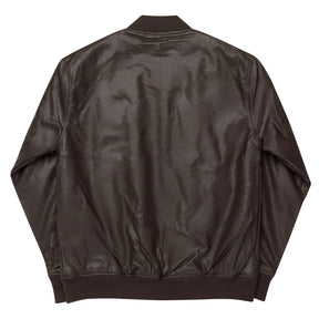 Council Jacket - Leather Golden Embroidery - Bricks Masons