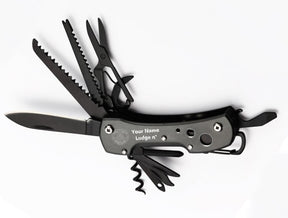 Grand Master Blue Lodge Pocket Knife - Multifunctional - Bricks Masons