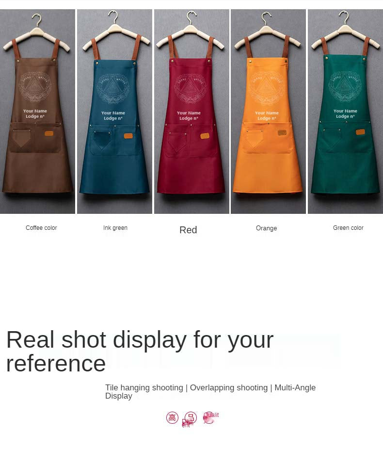 Grand Master Work Apron - Various Colors - Bricks Masons