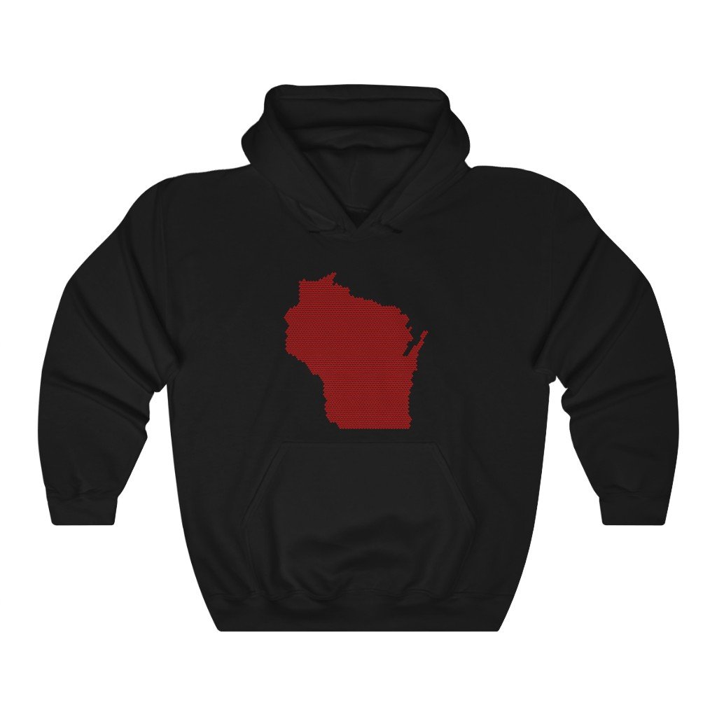 Masonic Hoodie - WISCONSIN State - Bricks Masons