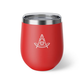 Past Master Blue Lodge California Regulation Vacuum Cup - 12oz Copper - Bricks Masons