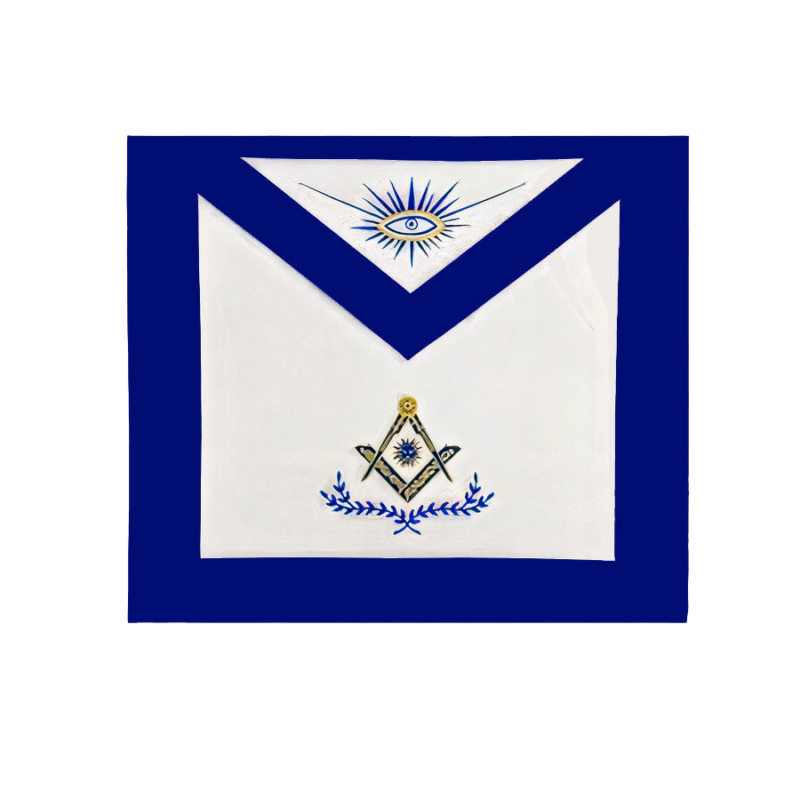 Senior Deacon Blue Lodge Apron - Royal Blue - Bricks Masons