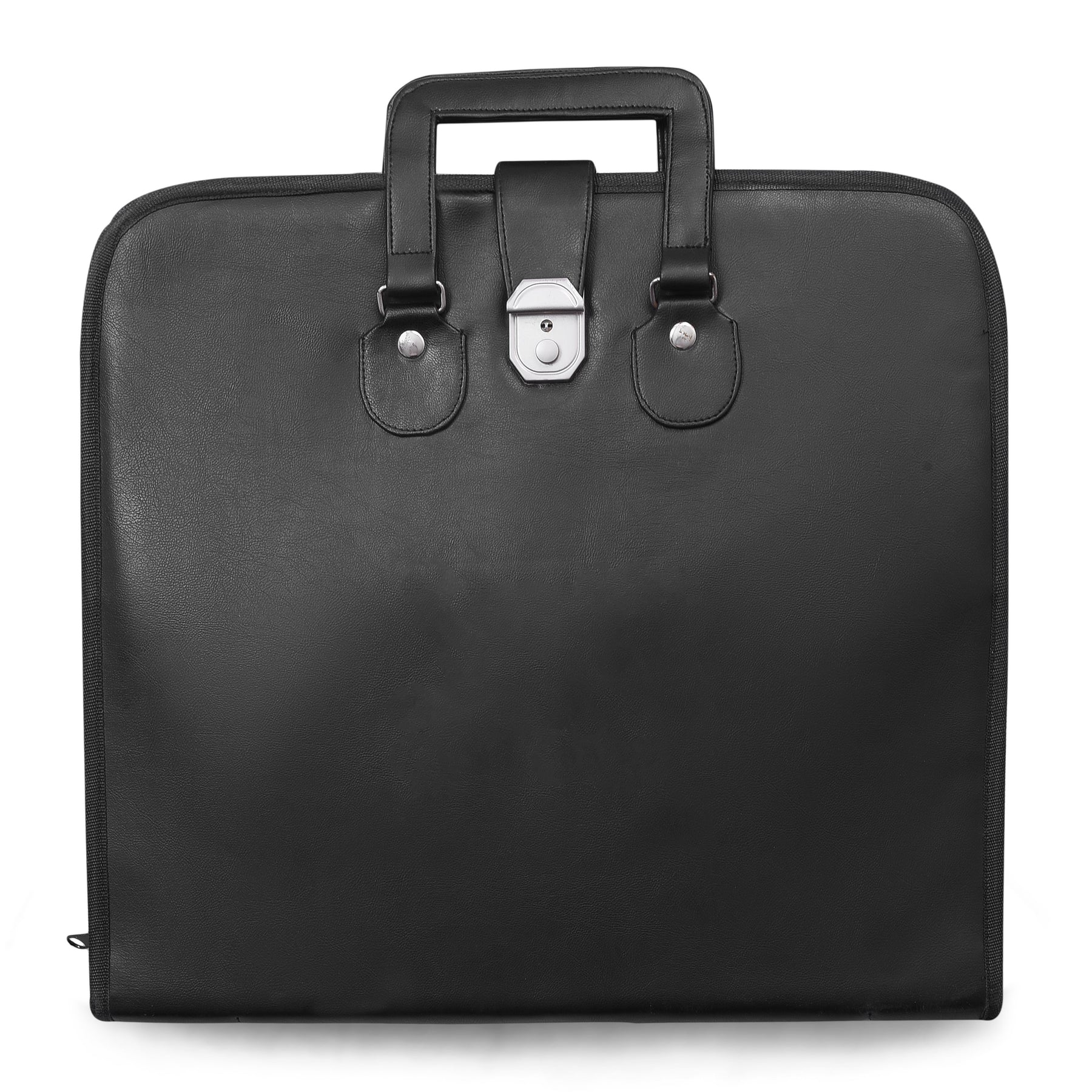 Masonic Apron Case - Soft Imitation Leather With Metal Lock - Bricks Masons