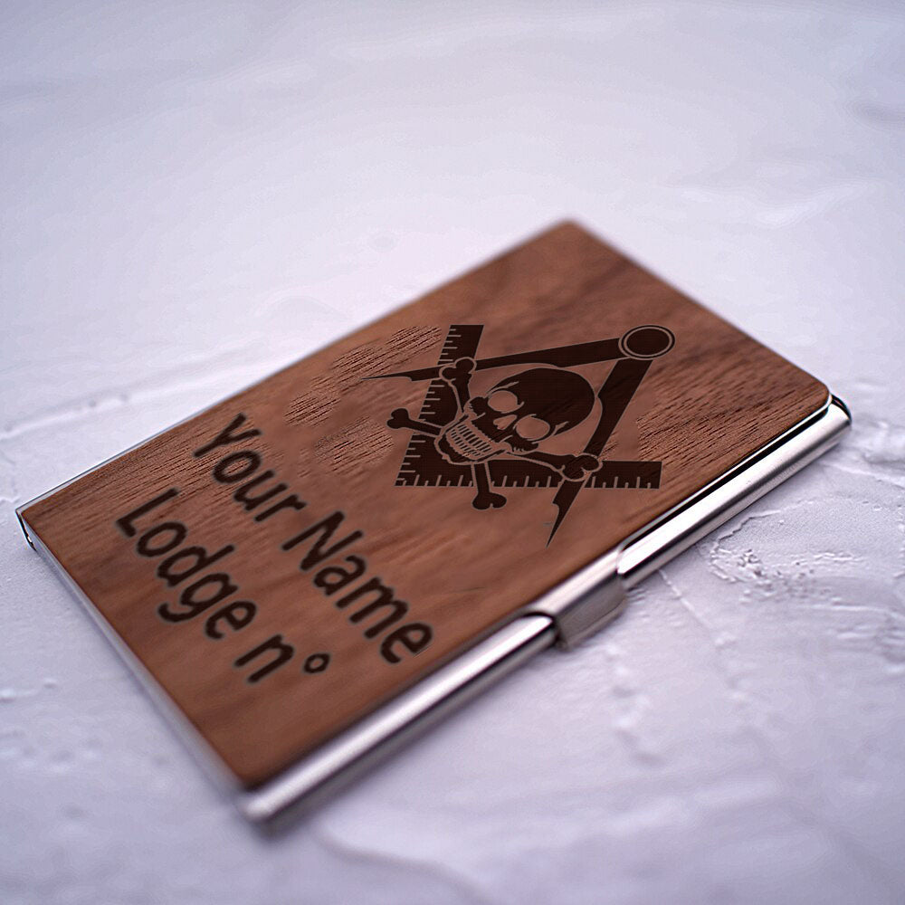 Widows Sons Business Card Holder - (RFID Protection) - Bricks Masons