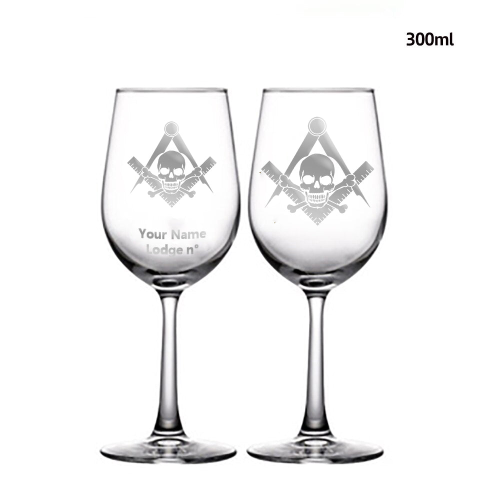 Widows Sons Champagne Flute - 2 Pieces Set - Bricks Masons